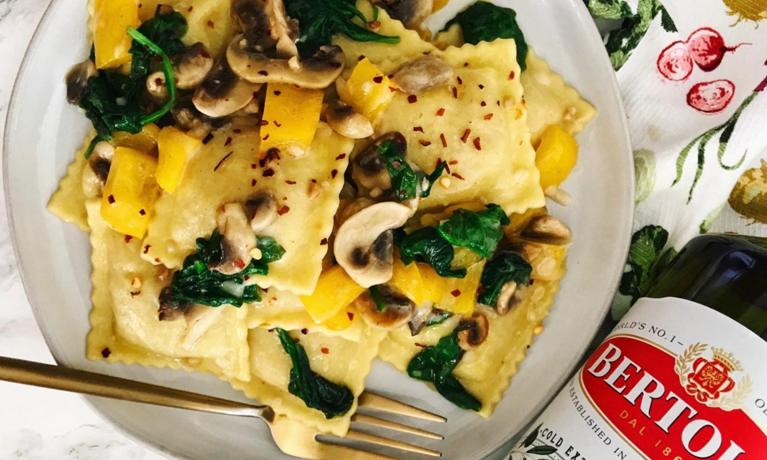 Family Dinner Ideas with Bertolli Olive Oil
